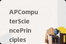 APComputerSciencePrinciples