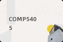 COMP5405