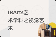 IBArts艺术学科之视觉艺术