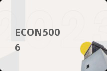 ECON5006