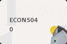 ECON5040