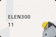 ELEN30011