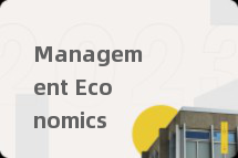 Management Economics