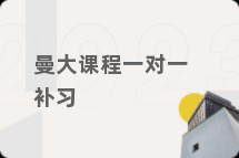 曼大课程一对一补习