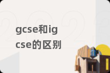 gcse和igcse的区别