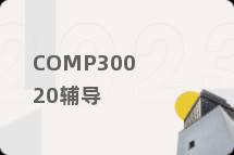 COMP30020辅导