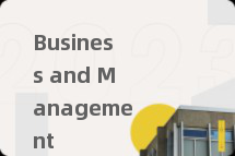 Business and Management