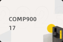 COMP90017