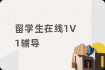 留学生在线1V1辅导
