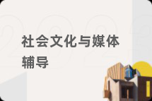 社会文化与媒体辅导