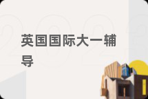 英国国际大一辅导