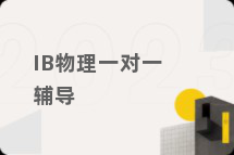 IB物理一对一辅导