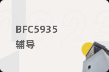 BFC5935辅导
