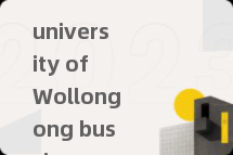 university of Wollongong bussiness