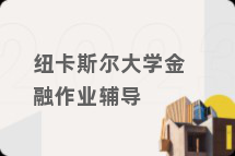 纽卡斯尔大学金融作业辅导