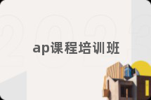 ap课程培训班