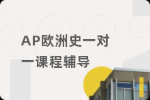 AP欧洲史一对一课程辅导