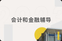 会计和金融辅导