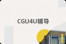 CGU4U辅导