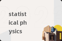 statistical physics