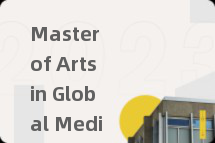 Master of Artsin Global Media Industries