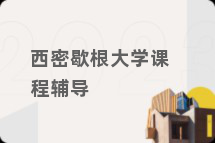 西密歇根大学课程辅导