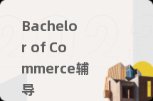 Bachelor of Commerce辅导