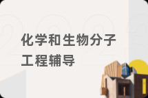 化学和生物分子工程辅导