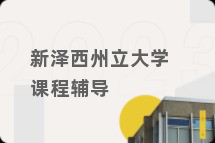 新泽西州立大学课程辅导