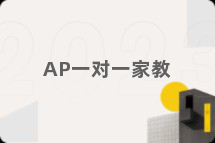 AP一对一家教