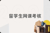 留学生网课考核