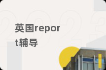 英国report辅导
