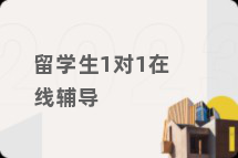 留学生1对1在线辅导