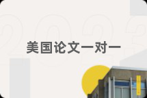 美国论文一对一