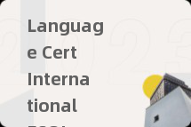 Language Cert International ESOL