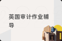 英国审计作业辅导